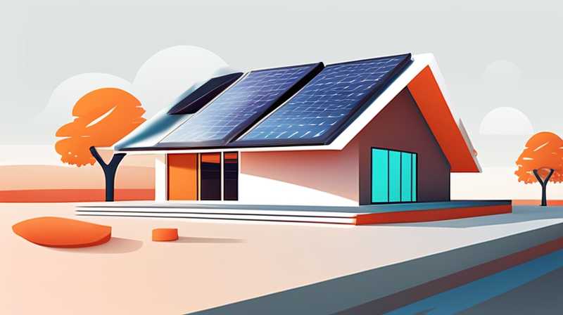 How to protect the roof of a solar house from the sun