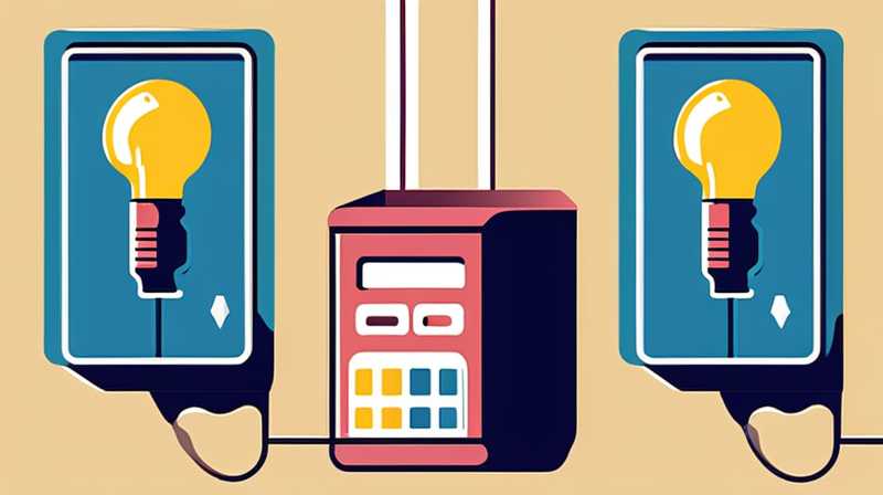 How much electricity does a solar lamp charge