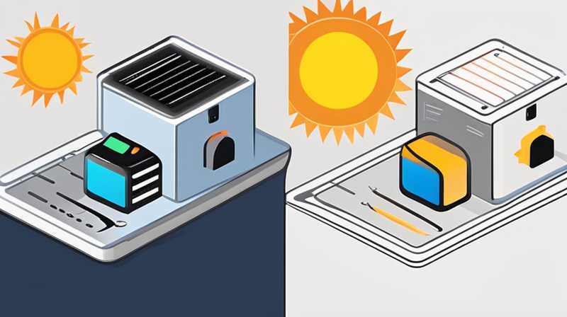 How to calibrate the solar thermal box