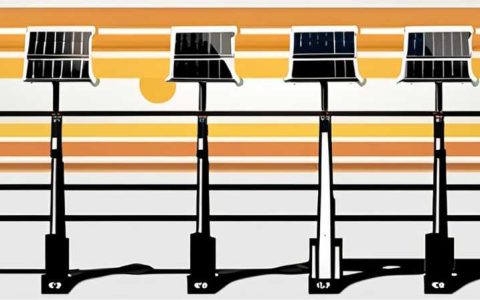 How to install solar street lights on wooden poles
