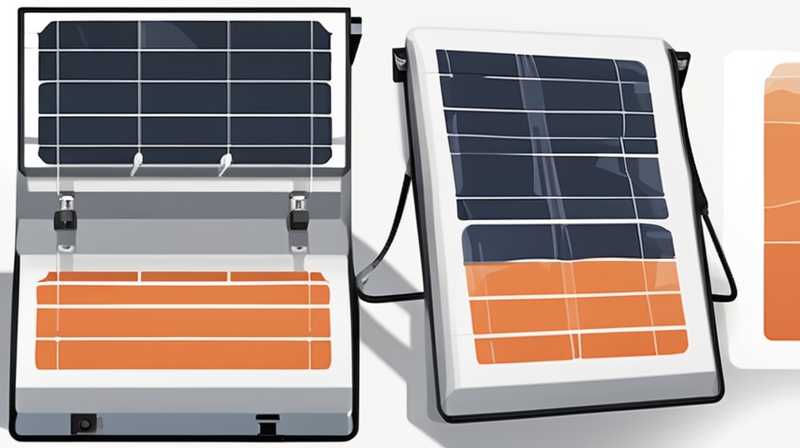 How to install foldable solar panel