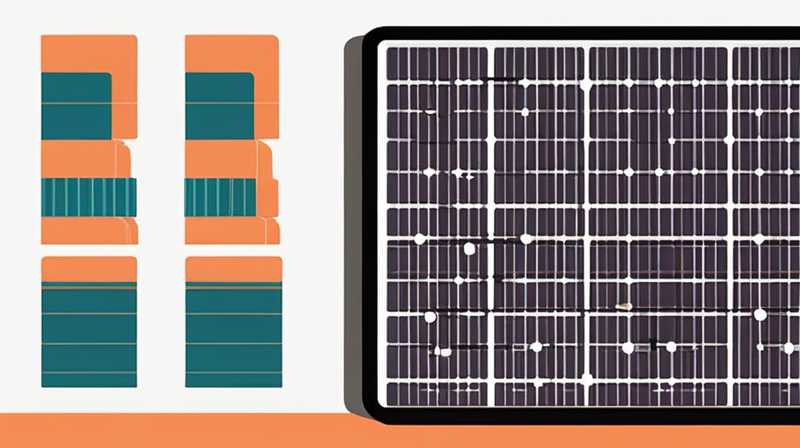 How to install the net on the solar panel