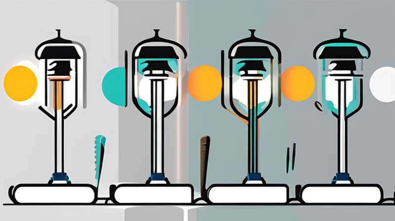 How to manually time solar lights