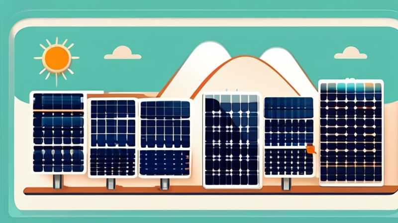 What is the name of the hill where solar power is generated?