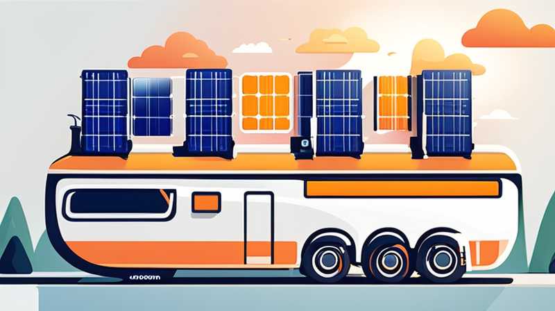 How long does it take for RV solar panels to generate electricity?