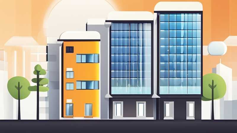 How to install wall-mounted solar panels in high-rise buildings