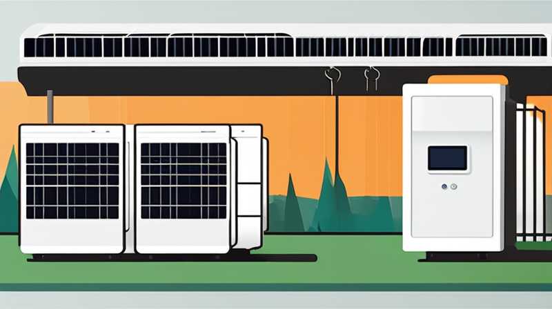 How many volts does solar cooling take?