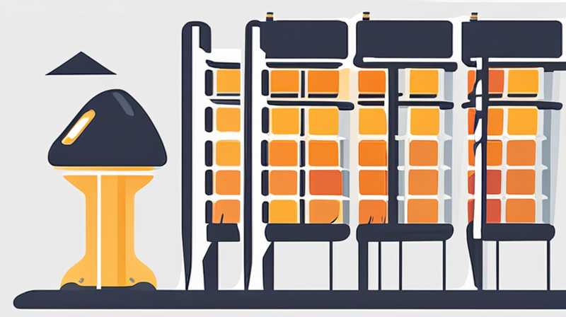 How to connect the solar lights to electricity