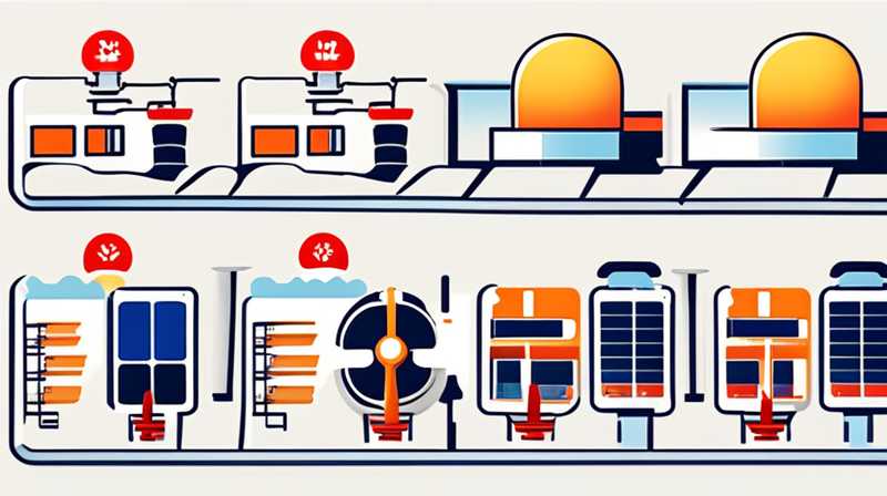 How does factory solar power generation work?