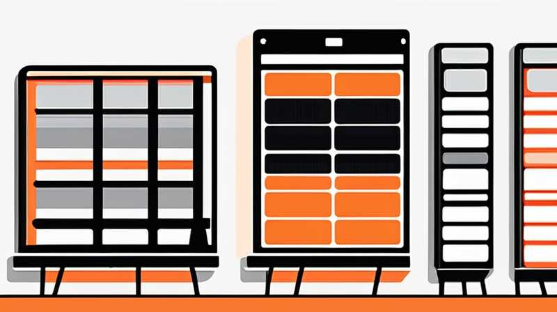 How to install pull-out solar panels