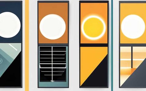 How many watts is a small solar wall light