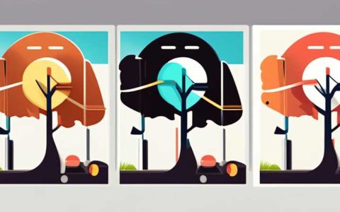 How to install solar light lines on trees