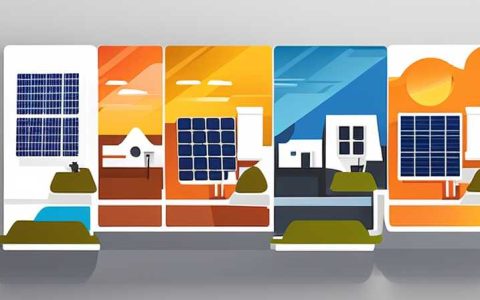 How to put solar energy in the sun after building a roof