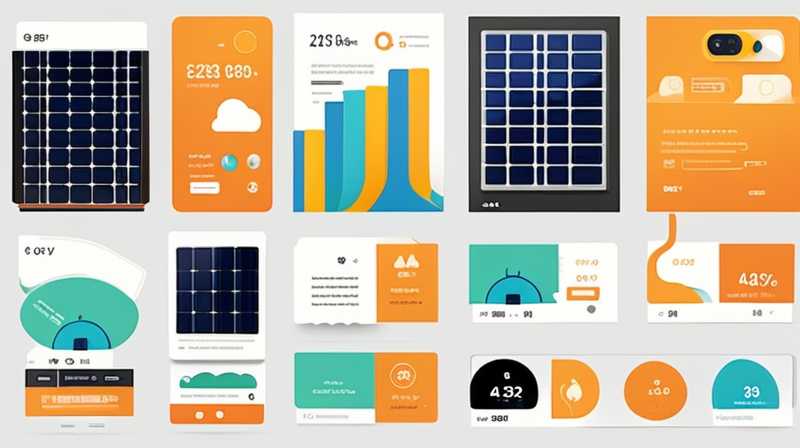 How to count the power of solar panels