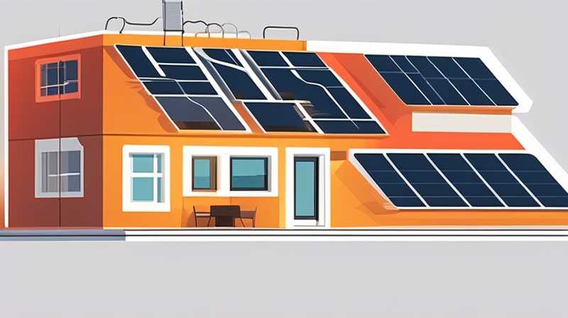 How many volts of solar energy is on the roof?