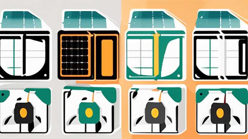 How to connect the solar panel to the junction box