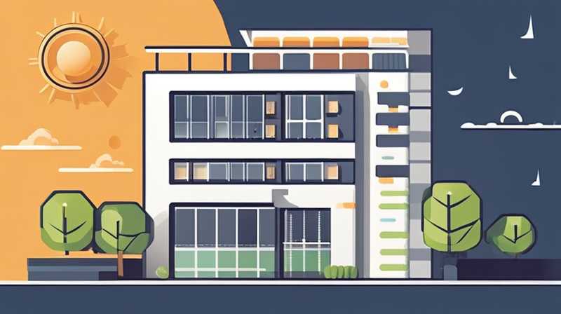 How to install solar energy in a small high-rise building in Shuyang