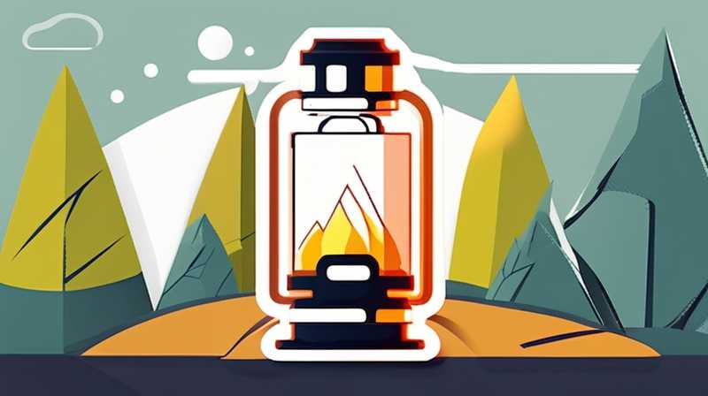 How to use a camping rechargeable solar light