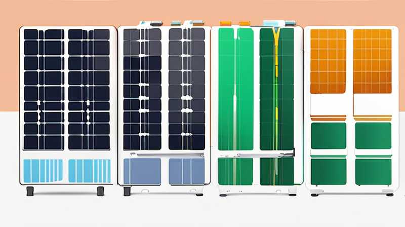 What panels are used for RV solar cells