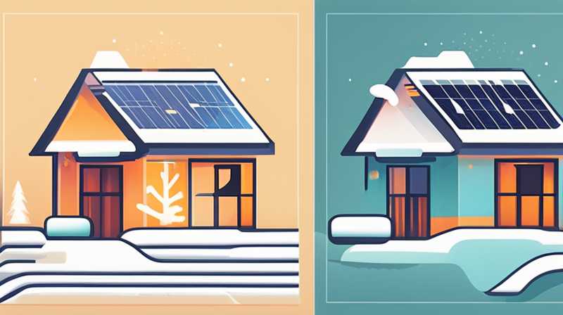 How to fix solar panel failure in winter