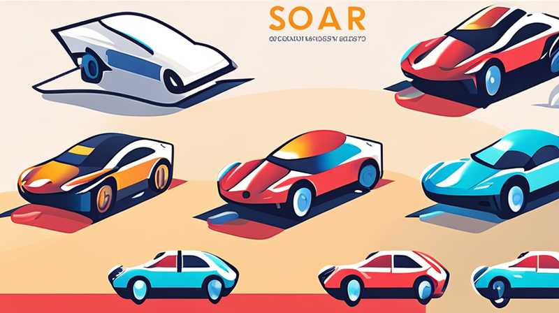 What are the cars that can be modified with solar energy?