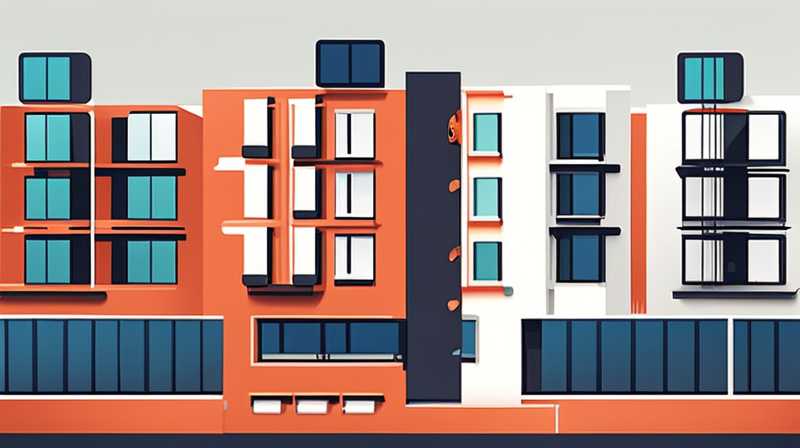 What solar energy should be installed on high-rise buildings?