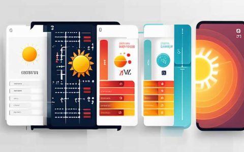 What does solar energy w and v mean?