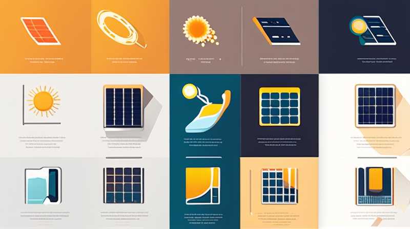 What accessories do solar panels come with?