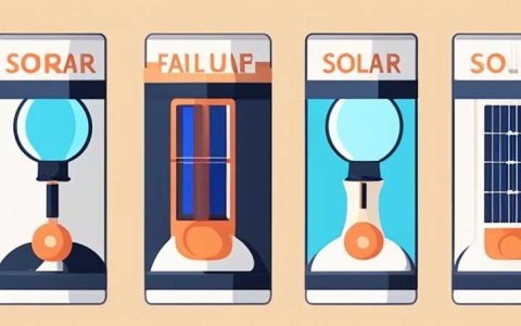 How to detect solar lamp failure