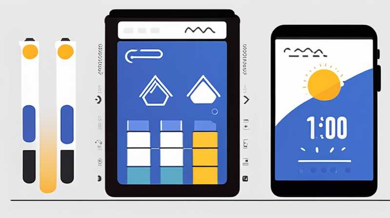 How to change the battery of solar display