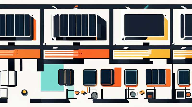 How to make a photovoltaic solar field