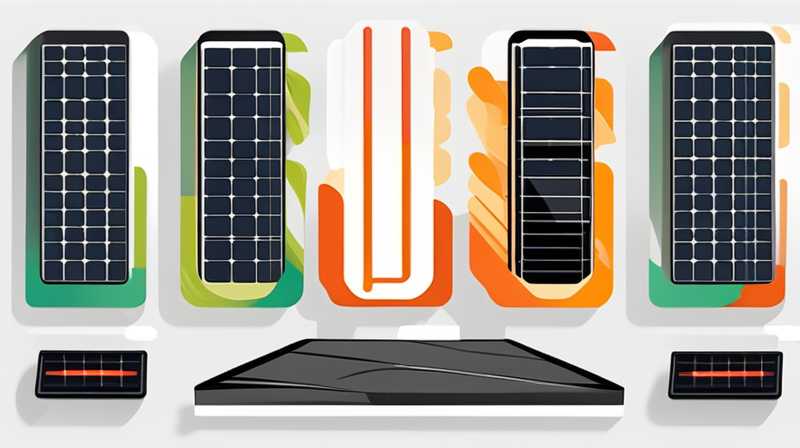 What to do if the solar panel displays high temperature