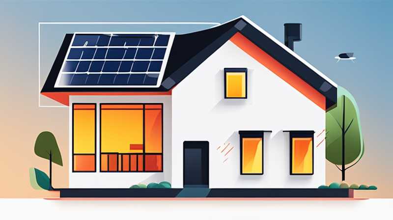 What is a house with solar panels called?