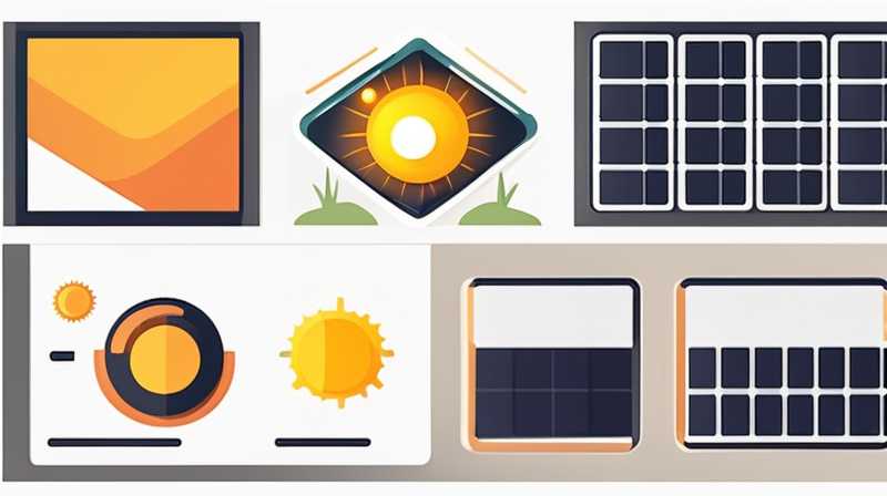 How to adjust the brightness of solar panels