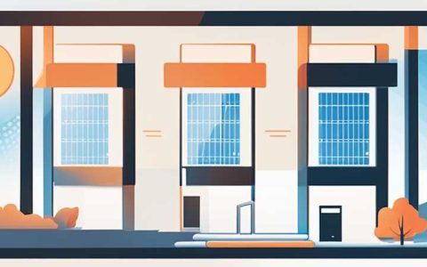 What to do if the solar energy in the building is frozen