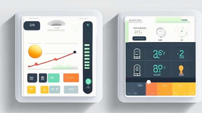 How to install solar energy monitoring on the first floor