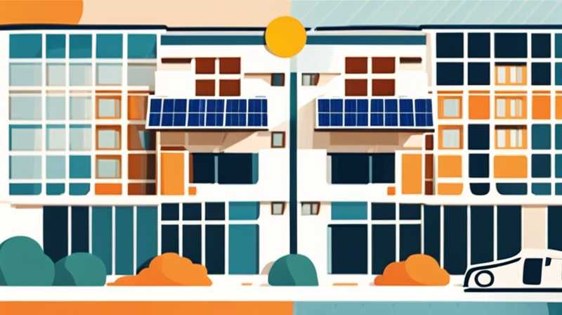 How to place solar panels in apartment buildings