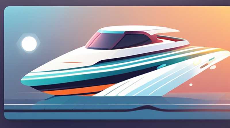 What are solar speedboats?