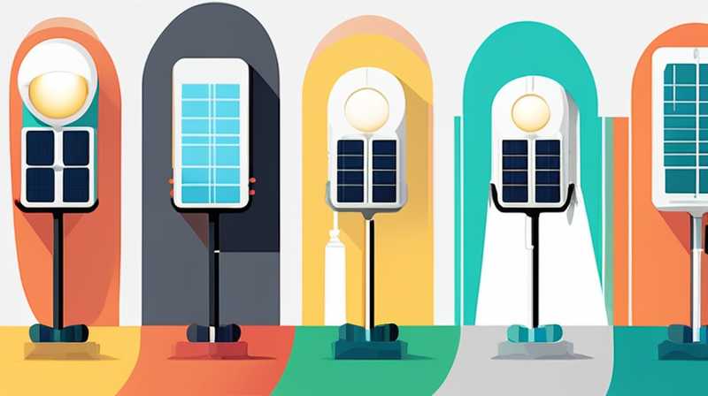 How to construct municipal solar street lights