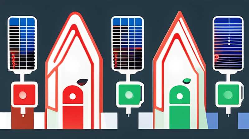 What are the red, green and blue solar lights?