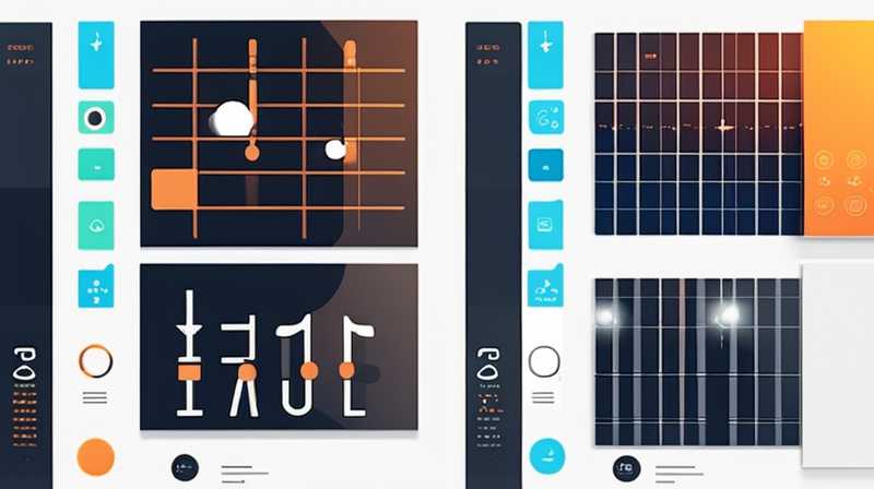 How to switch the solar light mode