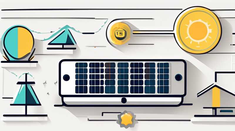 How to generate electricity with small solar energy