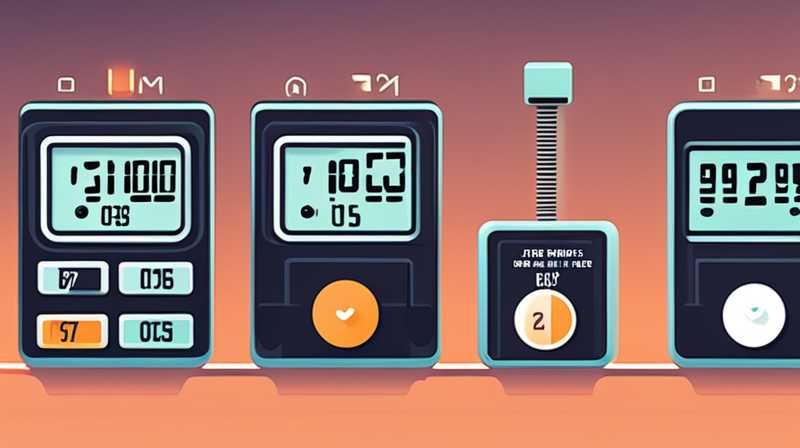 What are the solar battery life meters?