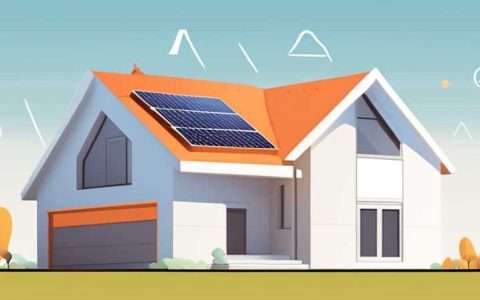 How to install solar power generation in a pointed roof house