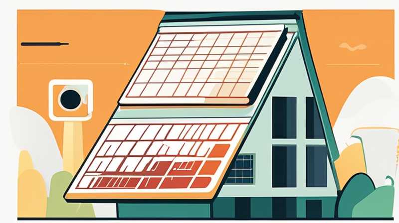 How to save electricity with solar panel camera