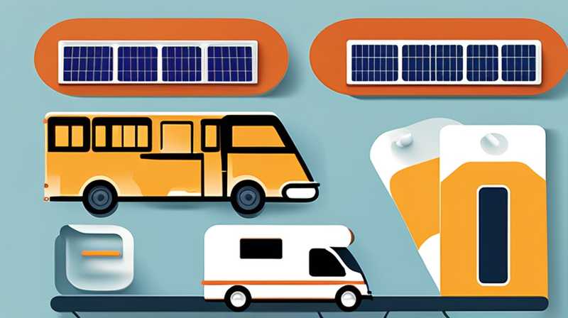 How much electricity does a RV have to match with solar energy?