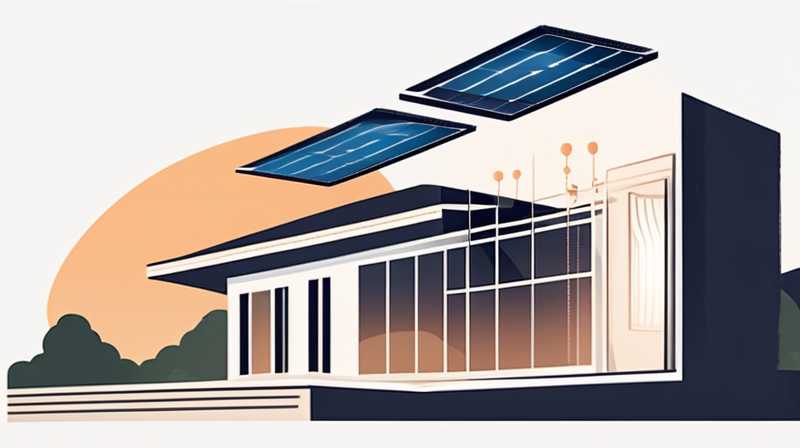 How to install solar wiring on the roof