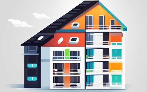 How many floors do you need to install solar panels from top to bottom?