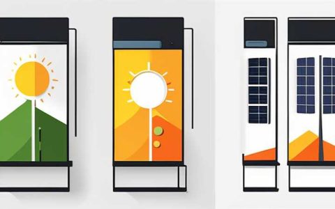 How to install solar energy on a column