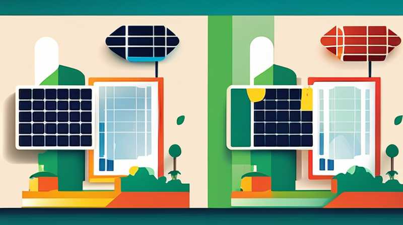 How to add the value of flat panel solar energy